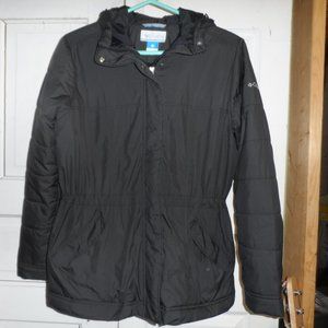 Columbia Black Puffer Jacket - Size M